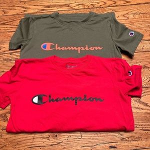 Champion T Shirts size medium